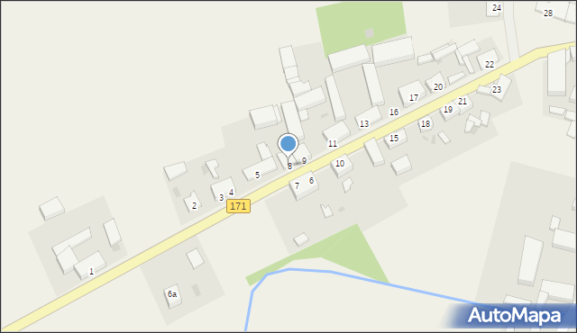 Stary Chwalim, Stary Chwalim, 8, mapa Stary Chwalim