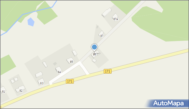 Stary Chwalim, Stary Chwalim, 86, mapa Stary Chwalim