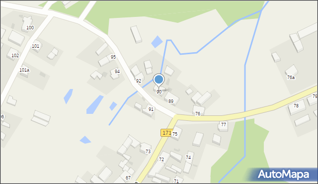 Stary Chwalim, Stary Chwalim, 90, mapa Stary Chwalim