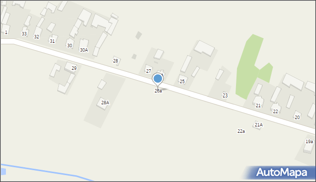 Stary Dębsk, Stary Dębsk, 26a, mapa Stary Dębsk