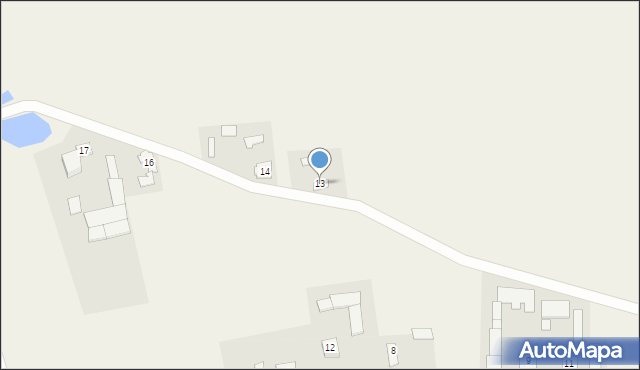 Stary Drzewicz, Stary Drzewicz, 13, mapa Stary Drzewicz