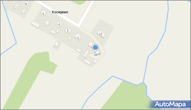 Stary Duninów, Stary Duninów, 1A, mapa Stary Duninów