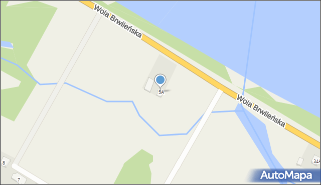 Stary Duninów, Stary Duninów, 5A, mapa Stary Duninów