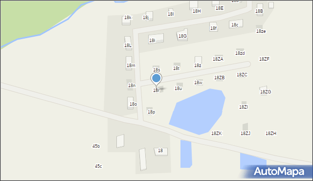 Stary Dwór, Stary Dwór, 18r, mapa Stary Dwór