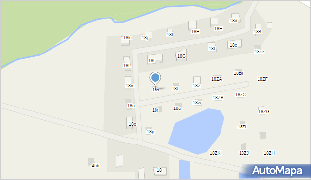 Stary Dwór, Stary Dwór, 18s, mapa Stary Dwór