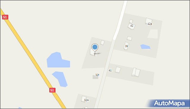 Stary Dwór, Stary Dwór, 37, mapa Stary Dwór