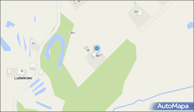 Stary Dwór, Stary Dwór, 38z, mapa Stary Dwór