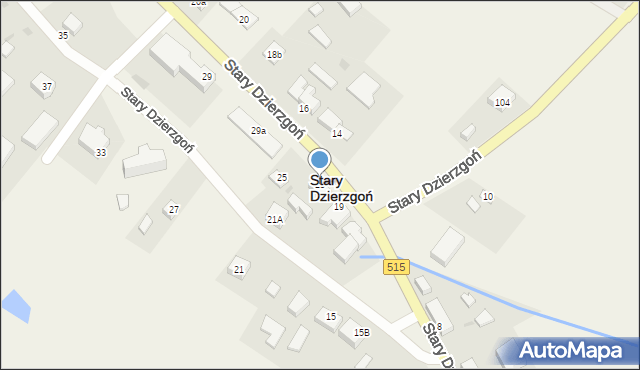 Stary Dzierzgoń, Stary Dzierzgoń, 23, mapa Stary Dzierzgoń