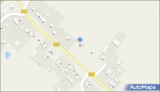 Stary Dzierzgoń, Stary Dzierzgoń, 38, mapa Stary Dzierzgoń