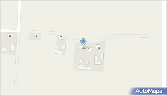 Stary Franciszków, Stary Franciszków, 22a, mapa Stary Franciszków