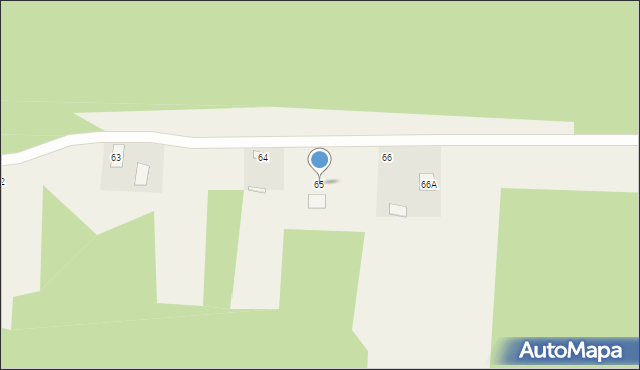 Stary Franciszków, Stary Franciszków, 65, mapa Stary Franciszków