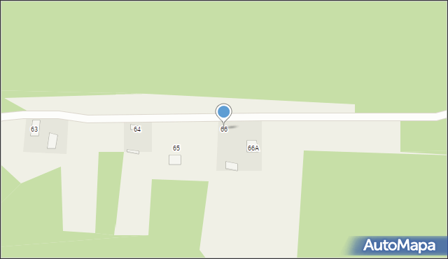 Stary Franciszków, Stary Franciszków, 66, mapa Stary Franciszków