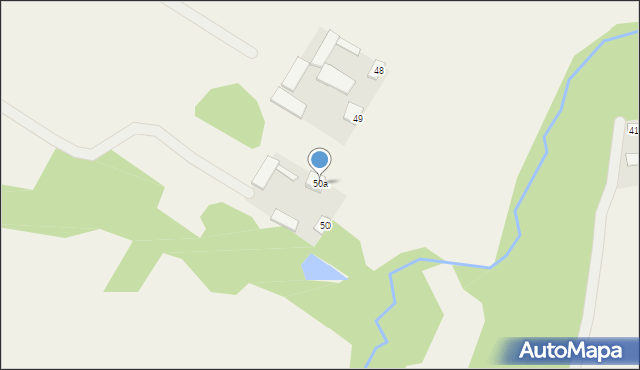 Stary Gaj, Stary Gaj, 50a, mapa Stary Gaj