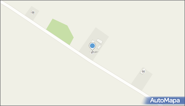 Stary Gaj, Stary Gaj, 67, mapa Stary Gaj