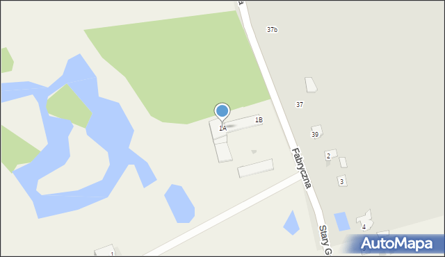 Stary Garwarz, Stary Garwarz, 1A, mapa Stary Garwarz