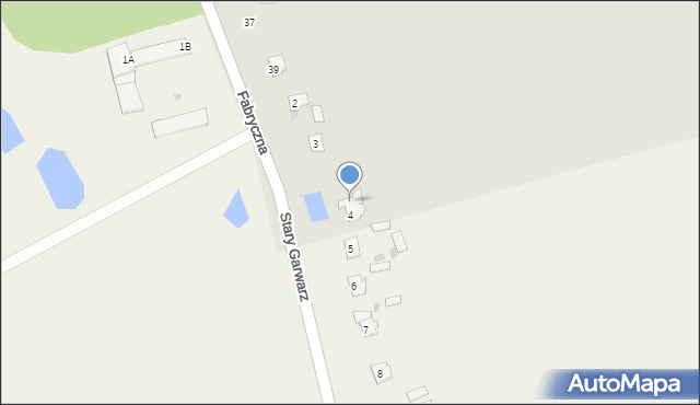 Stary Garwarz, Stary Garwarz, 4a, mapa Stary Garwarz
