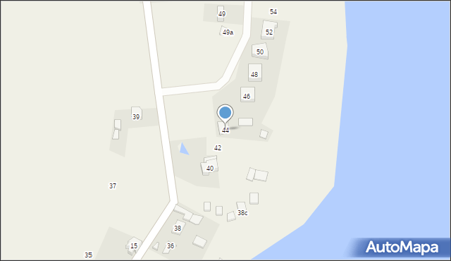 Stary Gieląd, Stary Gieląd, 44, mapa Stary Gieląd