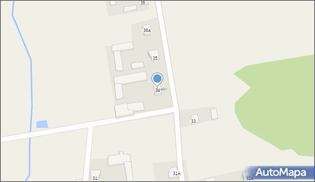 Stary Gromadzyn, Stary Gromadzyn, 34, mapa Stary Gromadzyn