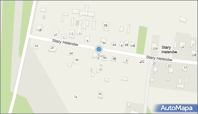 Stary Helenów, Stary Helenów, 6, mapa Stary Helenów