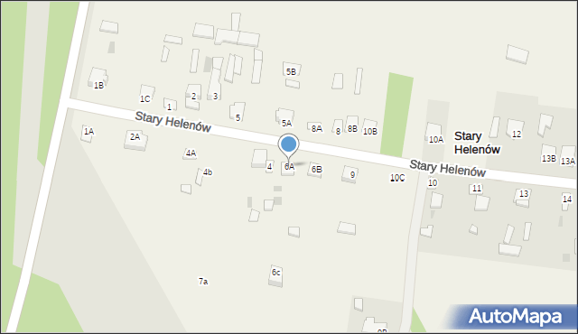 Stary Helenów, Stary Helenów, 6A, mapa Stary Helenów