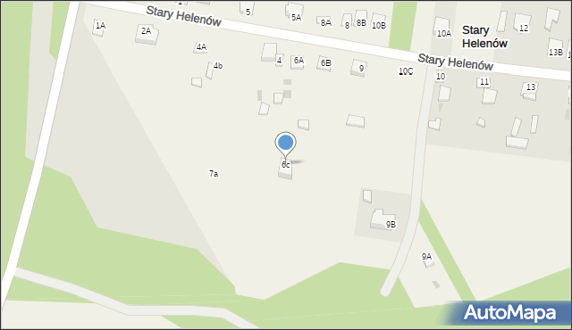 Stary Helenów, Stary Helenów, 6c, mapa Stary Helenów