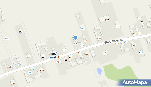Stary Imielnik, Stary Imielnik, 23a, mapa Stary Imielnik