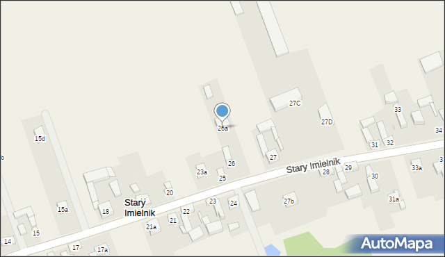Stary Imielnik, Stary Imielnik, 26a, mapa Stary Imielnik