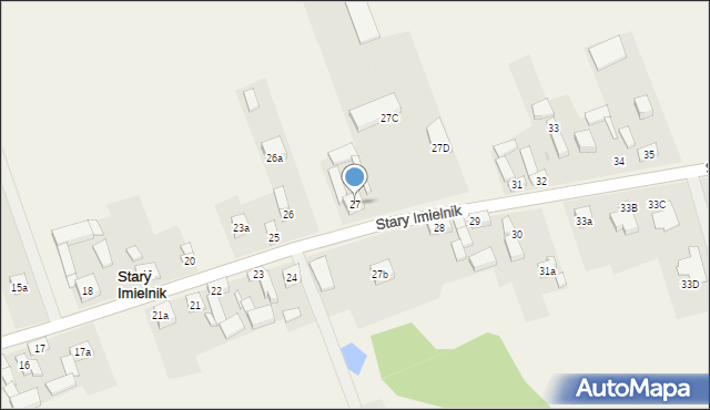 Stary Imielnik, Stary Imielnik, 27, mapa Stary Imielnik