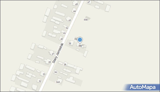 Stary Jamielnik, Stary Jamielnik, 39b, mapa Stary Jamielnik