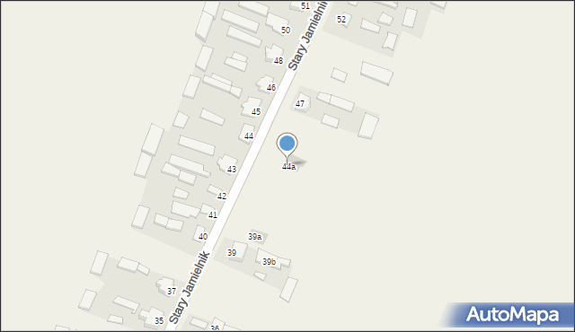 Stary Jamielnik, Stary Jamielnik, 44a, mapa Stary Jamielnik