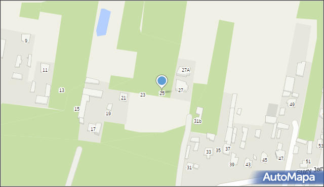 Stary Janków, Stary Janków, 25, mapa Stary Janków