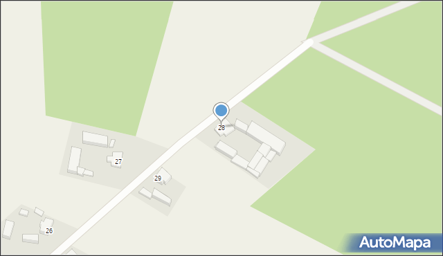 Stary Jaromierz, Stary Jaromierz, 28, mapa Stary Jaromierz