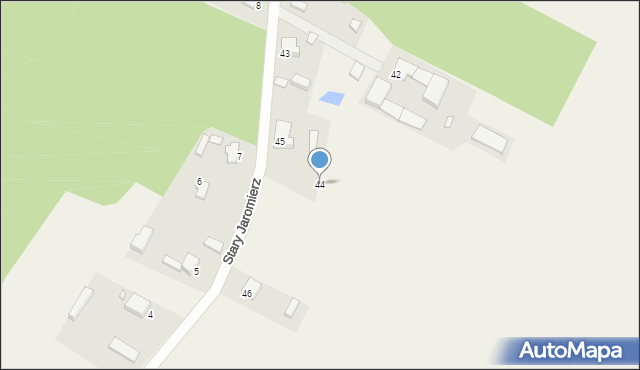 Stary Jaromierz, Stary Jaromierz, 44, mapa Stary Jaromierz