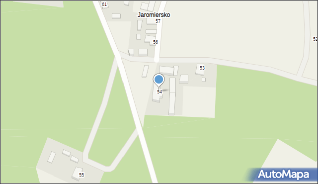 Stary Jaromierz, Stary Jaromierz, 54, mapa Stary Jaromierz