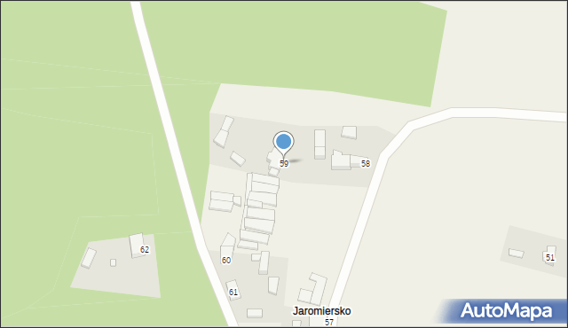 Stary Jaromierz, Stary Jaromierz, 59, mapa Stary Jaromierz