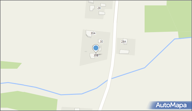 Stary Jarużyn, Stary Jarużyn, 30B, mapa Stary Jarużyn