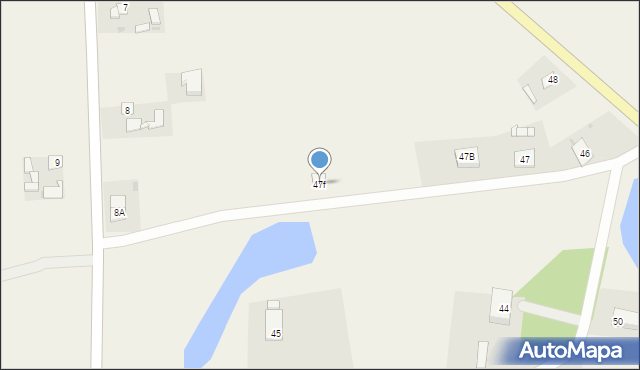 Stary Jarużyn, Stary Jarużyn, 47f, mapa Stary Jarużyn