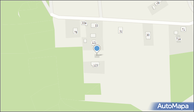 Stary Jasiniec, Stary Jasiniec, 122, mapa Stary Jasiniec