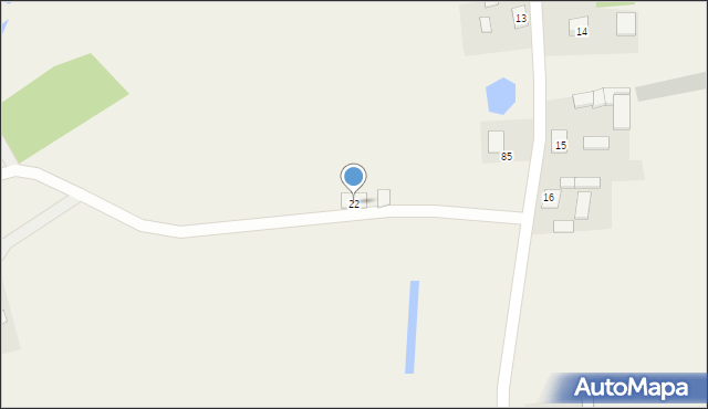 Stary Jasiniec, Stary Jasiniec, 22, mapa Stary Jasiniec