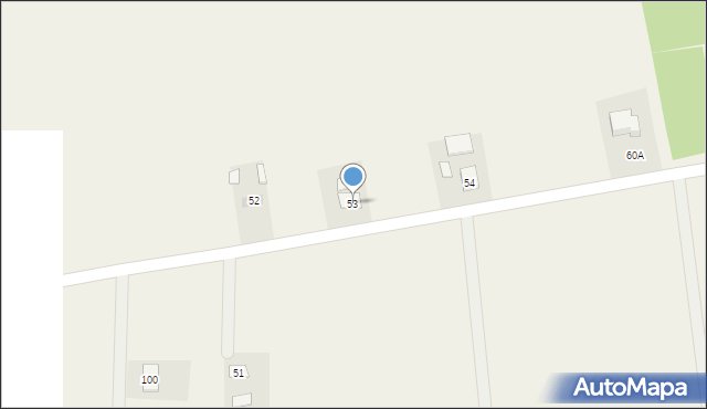 Stary Jasiniec, Stary Jasiniec, 53, mapa Stary Jasiniec