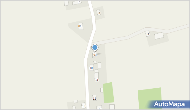 Stary Jasiniec, Stary Jasiniec, 93, mapa Stary Jasiniec