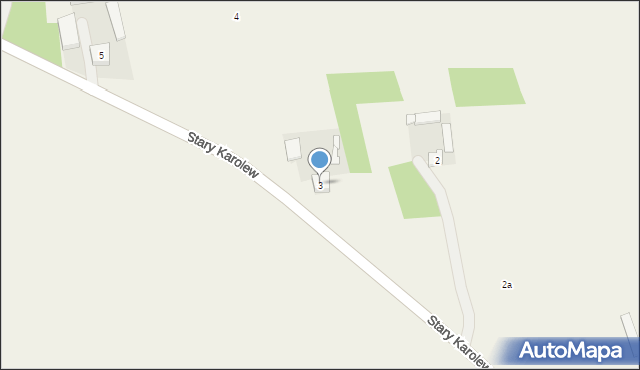 Stary Karolew, Stary Karolew, 3, mapa Stary Karolew