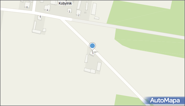 Stary Kobylnik, Stary Kobylnik, 1, mapa Stary Kobylnik