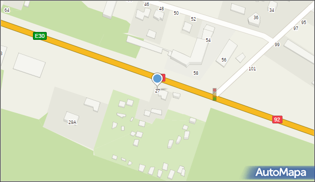 Stary Konik, Stary Konik, 27, mapa Stary Konik