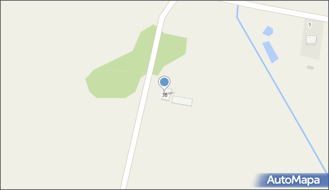 Stary Kornin, Stary Kornin, 3B, mapa Stary Kornin