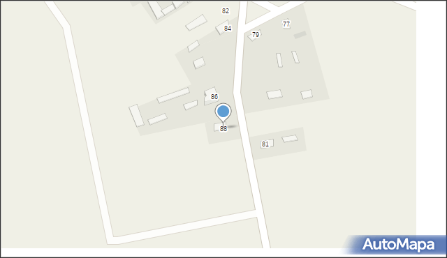 Stary Kornin, Stary Kornin, 88, mapa Stary Kornin