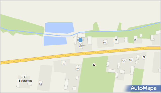 Stary Łajszczew, Stary Łajszczew, 65, mapa Stary Łajszczew