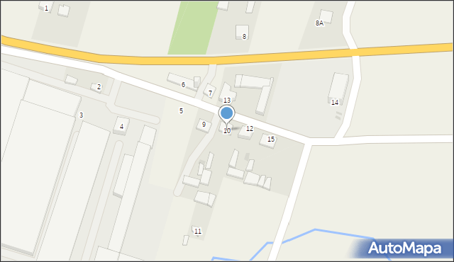 Stary Laskowiec, Stary Laskowiec, 10, mapa Stary Laskowiec