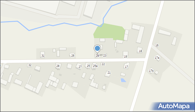 Stary Laskowiec, Stary Laskowiec, 24, mapa Stary Laskowiec