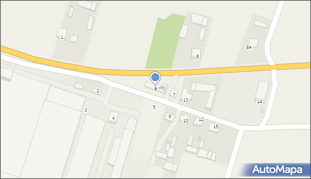 Stary Laskowiec, Stary Laskowiec, 6, mapa Stary Laskowiec